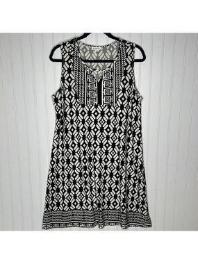 Sapphire Sleeveless Sheath Dress Size Large